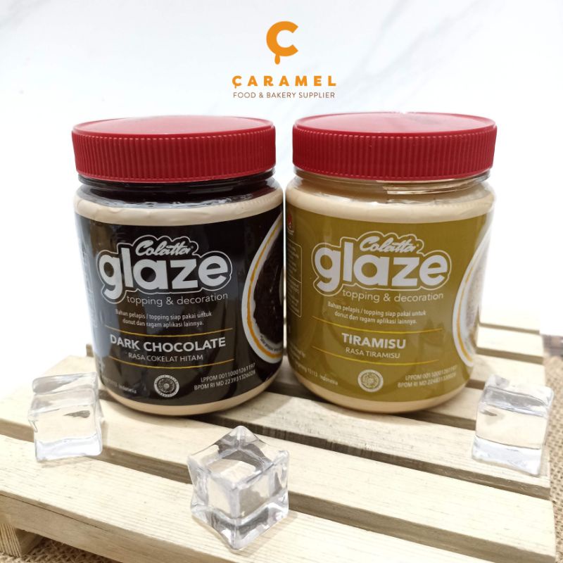 

Glaze Colatta Dark/Tiramisu 250gr-Topping Donat-Topping-Colatta Glaze