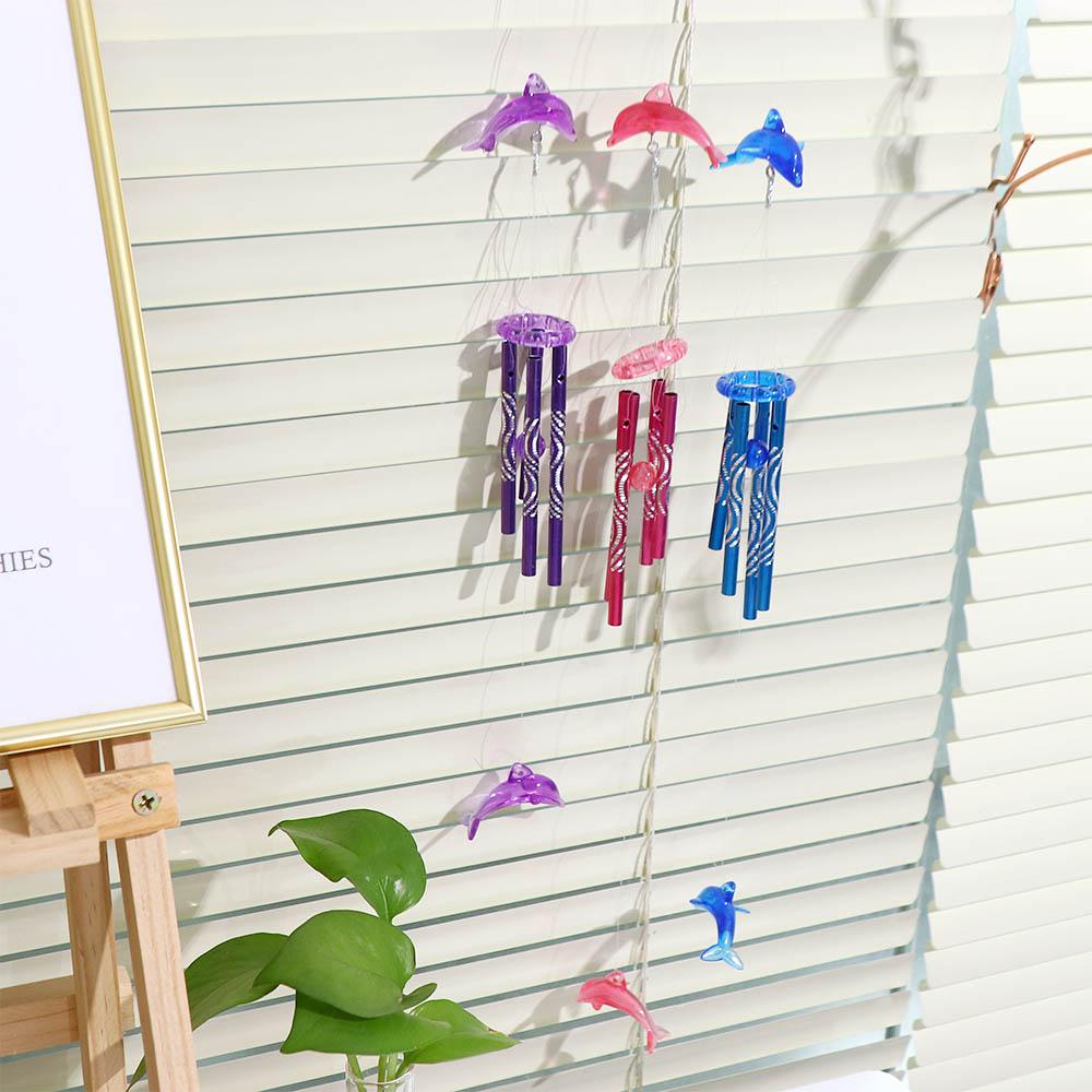 Rebuy Wind Chime Berkah Hadiah Kreatif Lumba Kristal Taman Rumah