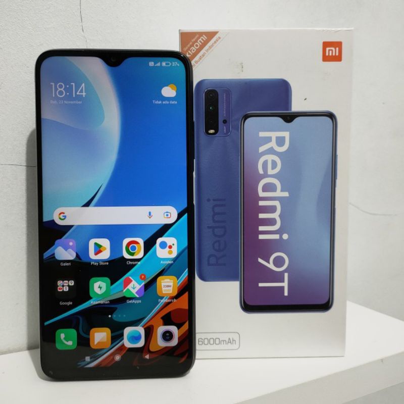 Xiaomi Redmi 9T Ram 4/64GB Full Set second Xiaomi redmi 4a ori Termurah Original