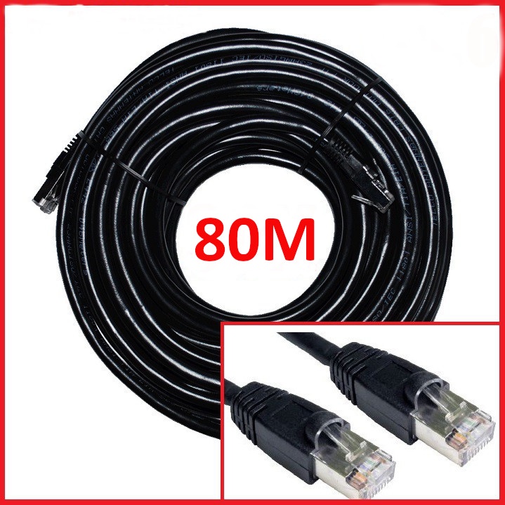 Kabel LAN Outdoor FTP CAT5E Panjang 80m