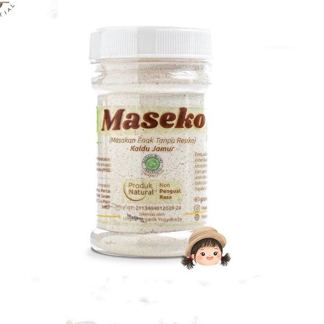 

Grosiran Murah Lingkar Organik Maseko Kaldu Jamur Non MSG 100gr BOTOL - Kaldu MPASI 
