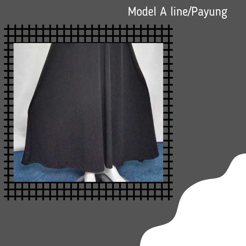 Inner Dress Sleeveless Tanpa Lengan Manset Gamis Kutung Busui Yukensi Bahan Jersey Premium Size M L Xl Xxl Jumbo