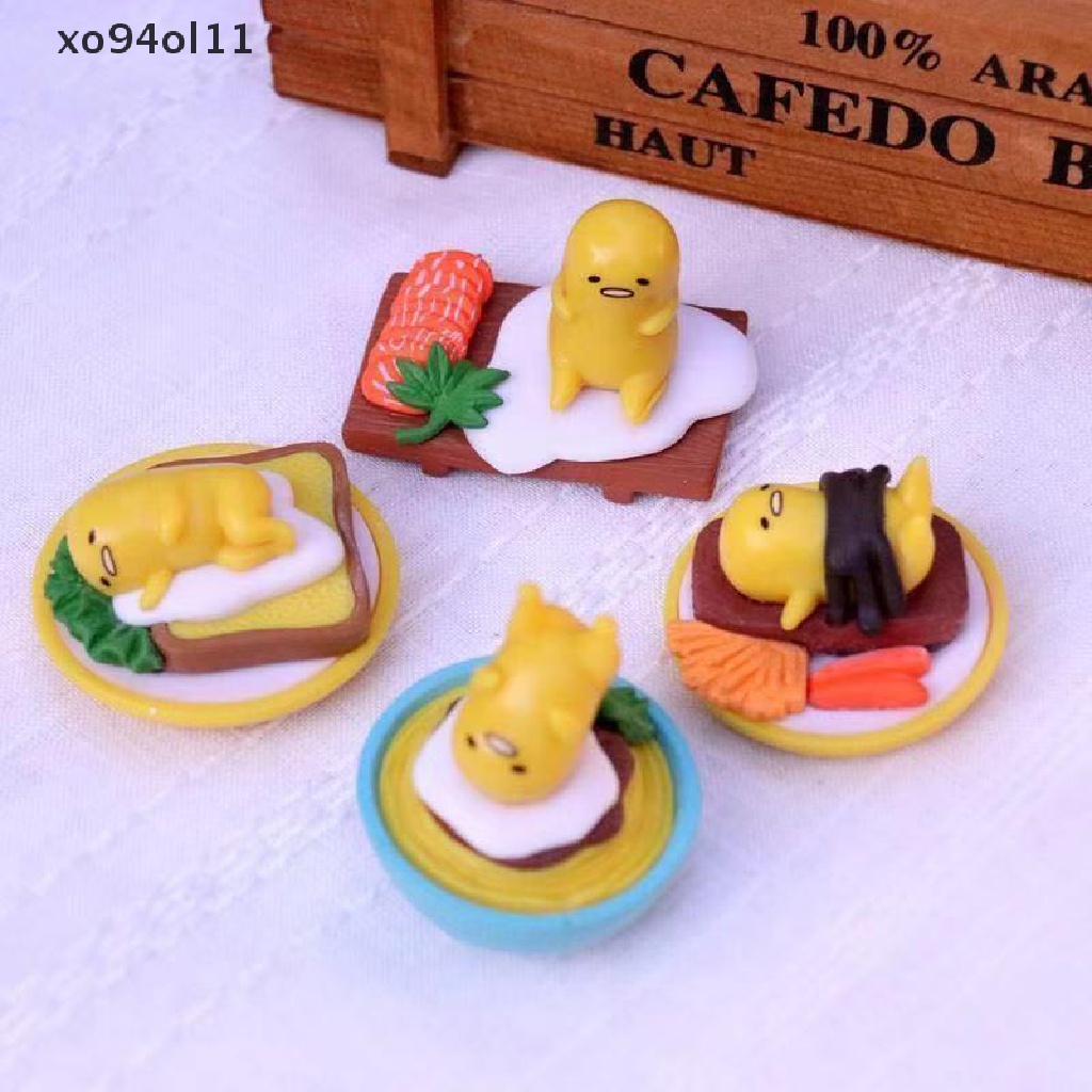 Xo Jepang Anime Kuning Malas Telur Mainan Boneka Patung Kecil Buta Kotak Angka Hadiah Anak OL