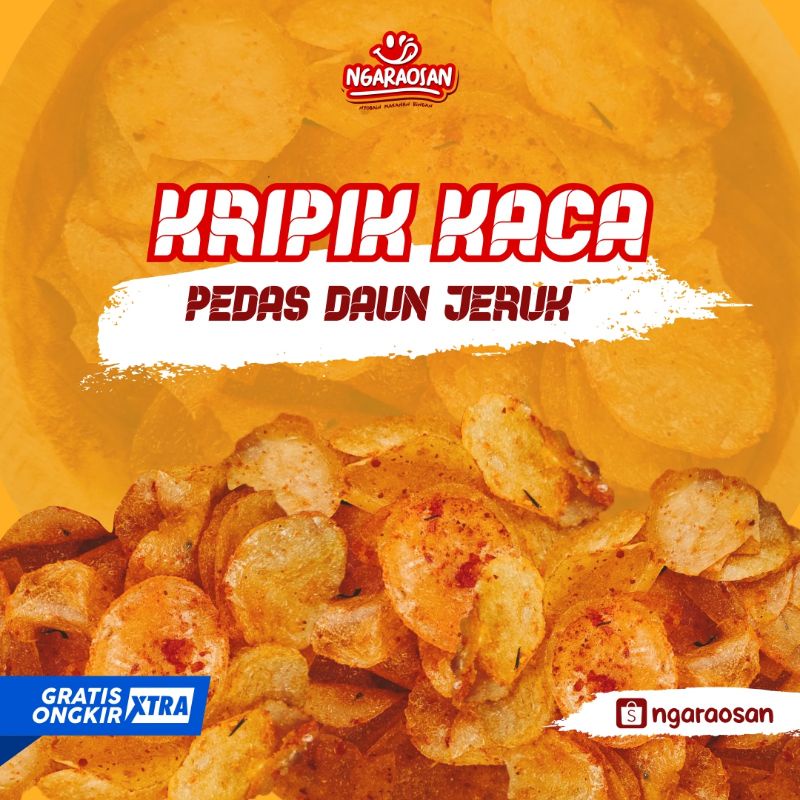 

KRIPCA PEDAS DAUN JERUK 500 GRAM TERMURAH