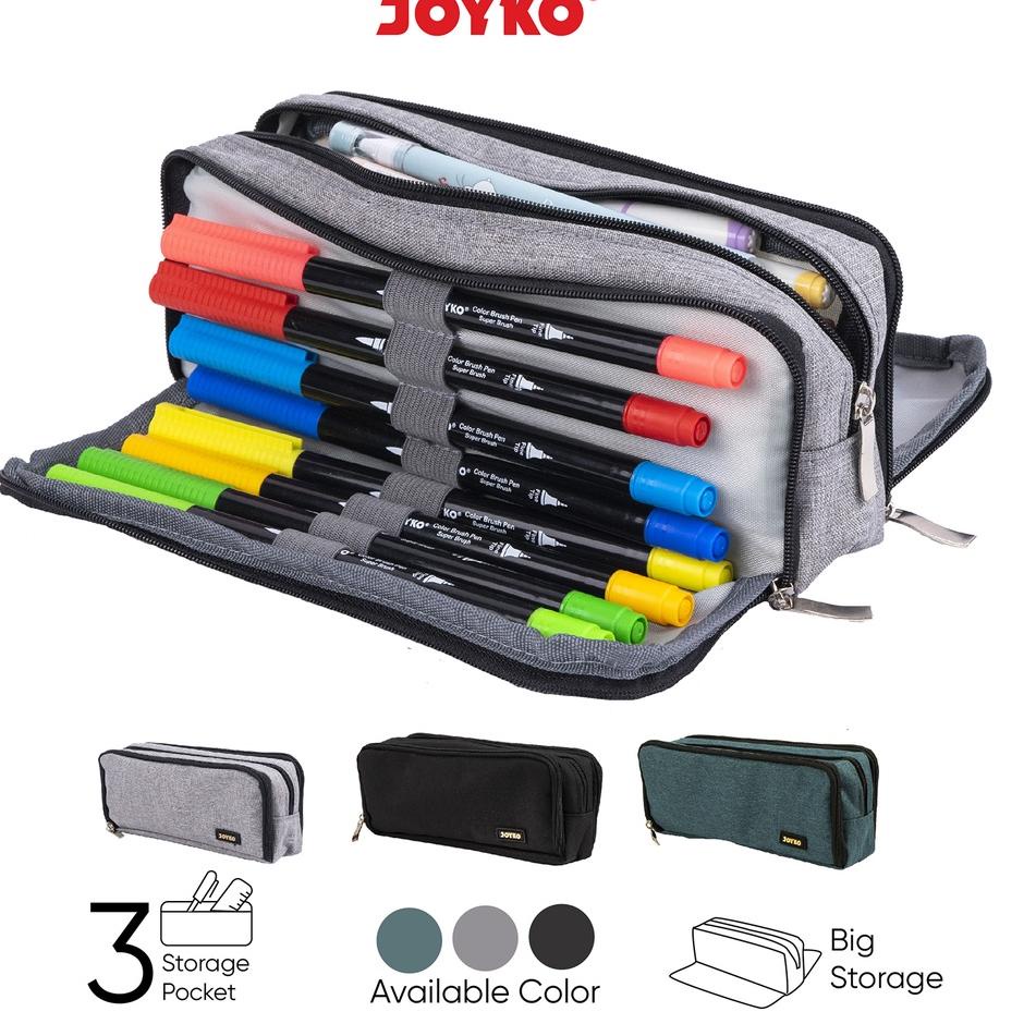 

Hadir Pilihan Kotak Tempat Pensil Pencil Case Joyko PC-5006