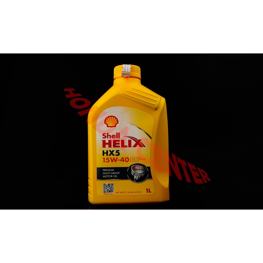 oli shell helix HX5 15W-40 liter di jamin 100% original