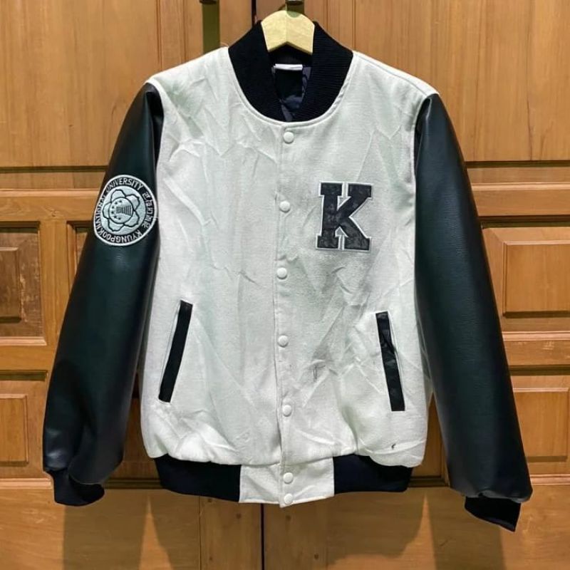 Varsity  University K N U leather