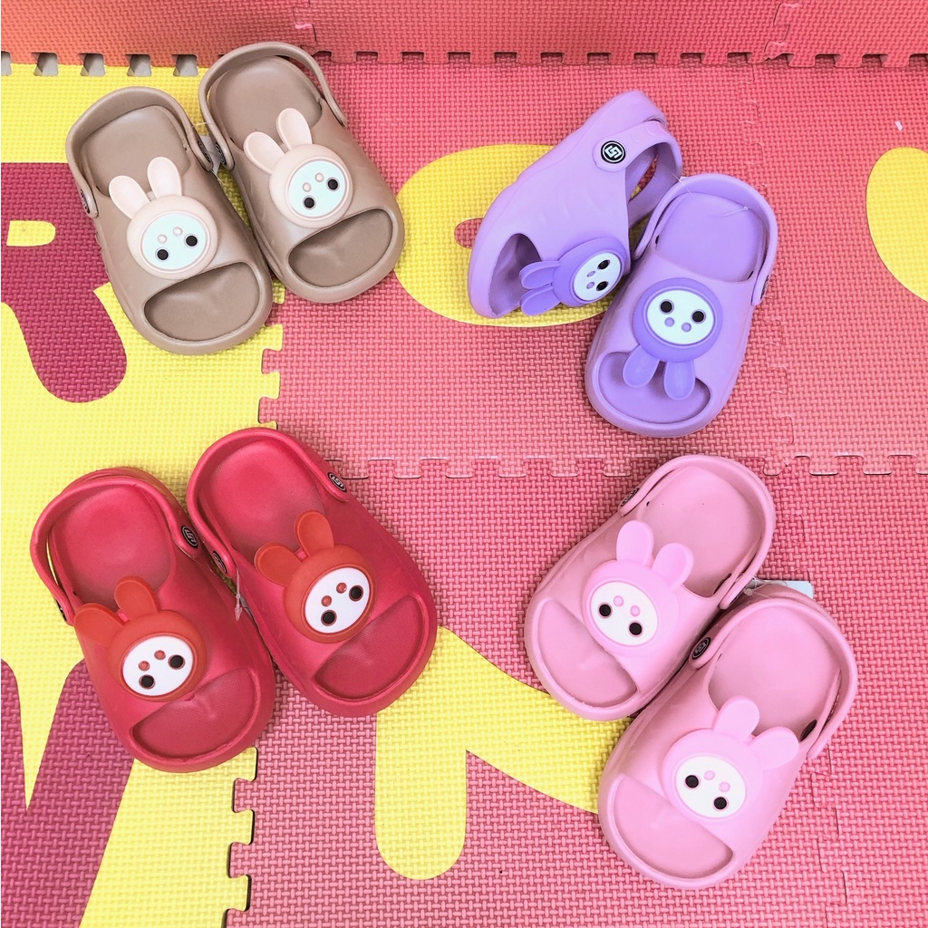 Sandal Bayi Anak Prewalker Motif Bunny Let Katak (19/24) - Sandal Let Balita KR 628