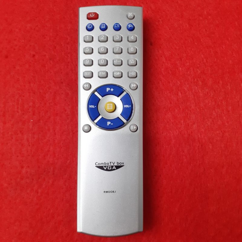 Remote Combo TV Box VGA Original Asli . RMOO8J .