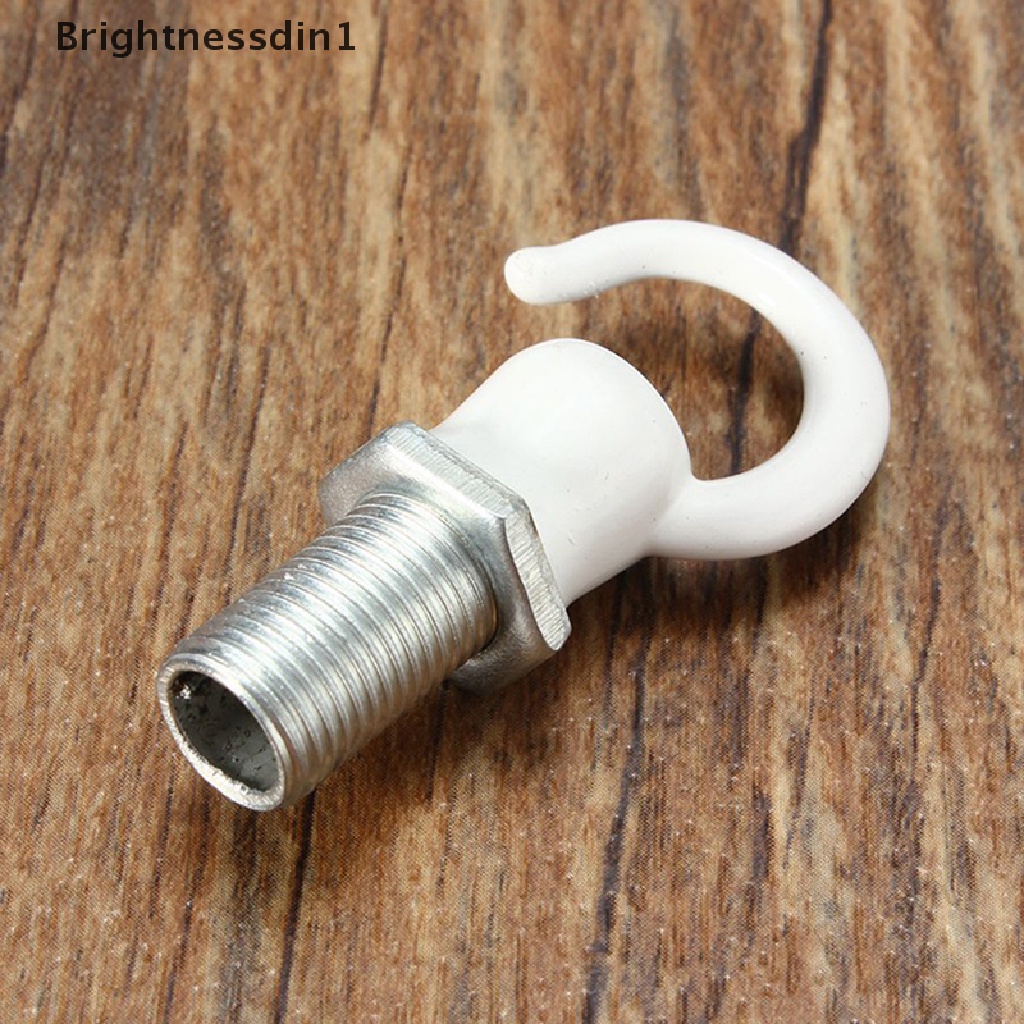 [Brightnessdin1] Thread M10 Vintage Metal Ceiling Rose Light Chandelier Hook Dengan Sekrup Fitgs Pembukaan Gaya Halus Butik