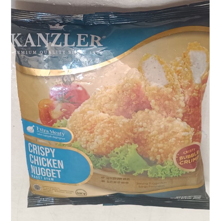 

Kanzler Crispy Nugget 450gr