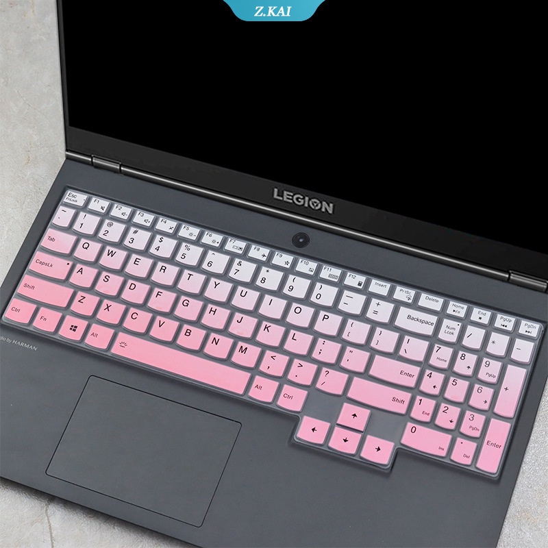 Untuk 15.6 &quot;Lenovo Legion5 15/Legion 5Pi 15/Legion 5i 15/legion7 15 Legion 7i 15 Slim 7i S7i 15 Kulit keyboard laptop Silikon case Tahan Air [ZK]