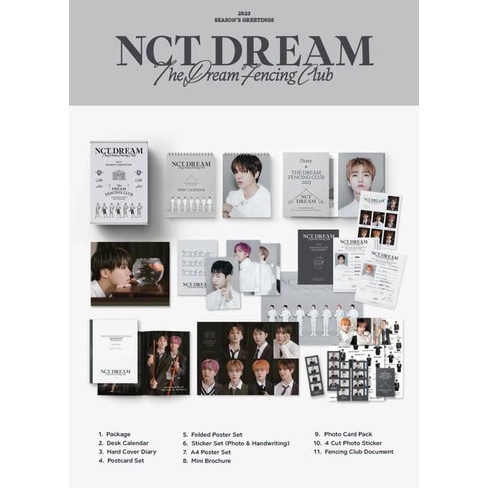 ready stock Season Greeting nct dream Bene 11st