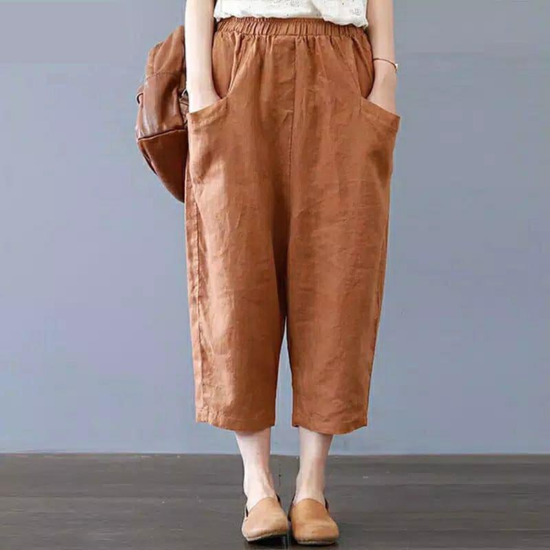 Jasmine Baggy Pants / Celana Korea / Celana Wanita Panjang