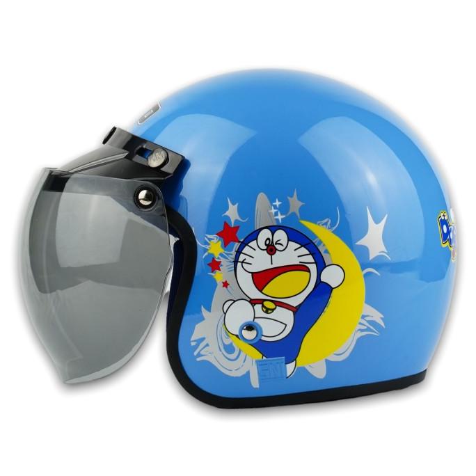 Helm Anak WTO Semi Retro - Doraemon