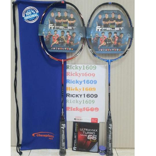 idi7I2u RAKET BADMINTON FELET AEROMARS-10 / RAKET BADMINTON FELET GALAXY FLARE-10 (MAX 32 LBS) HIGH 
