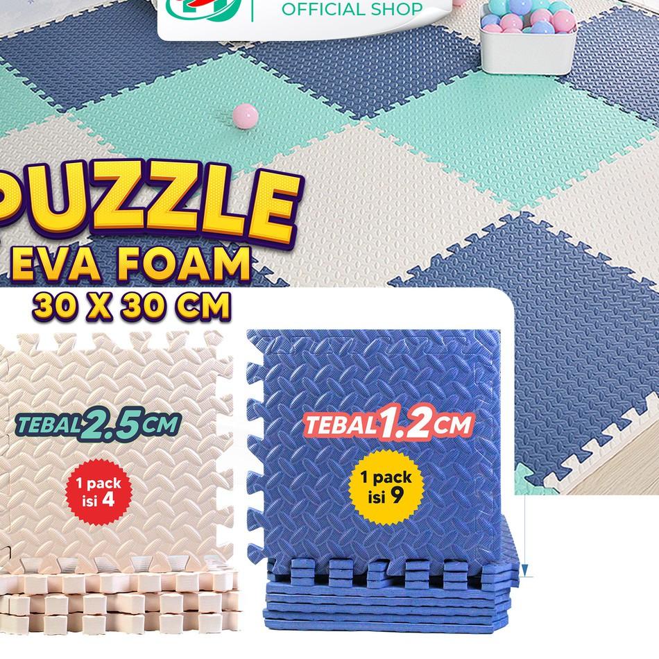 ➴ Hongzhuo Karpet Puzzle Lantai Anak Puzzle Karpet Lantai Ketebalan 12mm & 25mm ⅎ