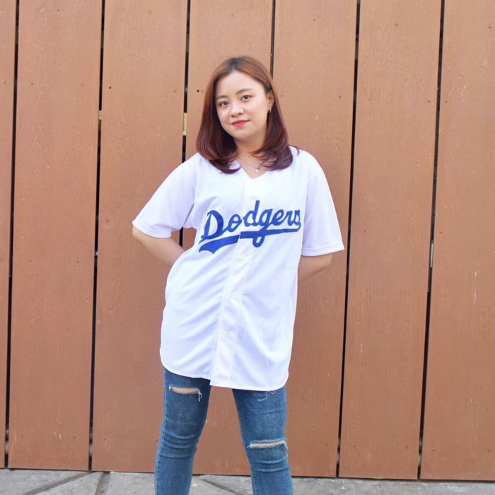 Bisa COD Jersey baseball baju baseball Pria Wanita 32 Original Asli