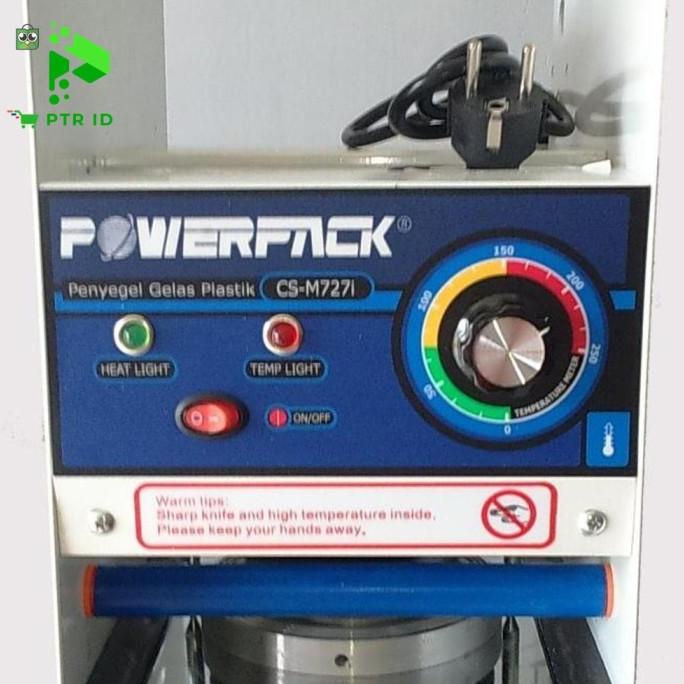 

PTR Manual Cup Sealer / Mesin Penyegel Gelas Plastik CS-M727i