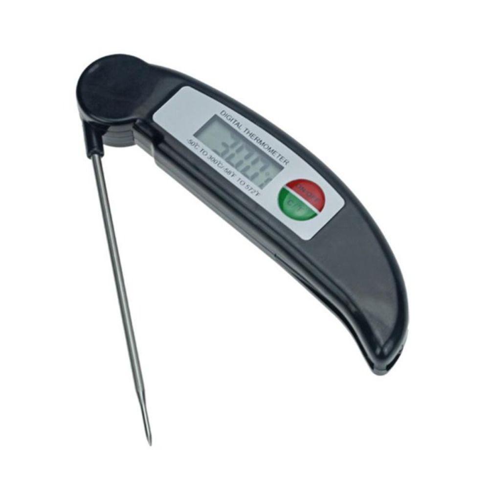 Solighter Digital Food Thermometer Portable Barbekyu Alat Masak Untuk Daging BBQ Makanan Minyak Dapur Pengukur Suhu