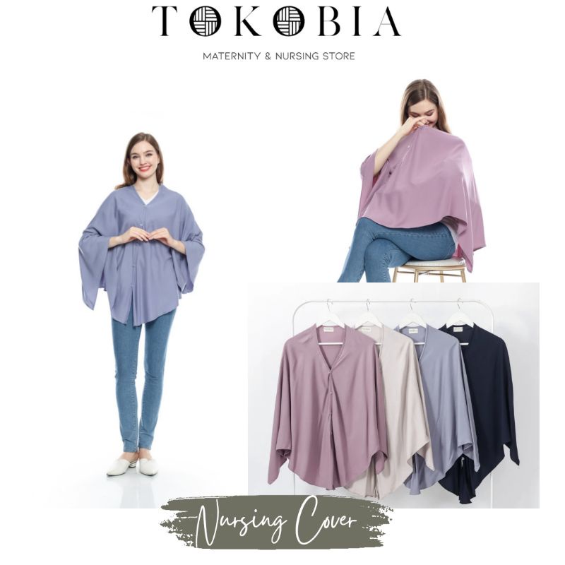 Tokobia Nursing Cover Thick Rayon Twil