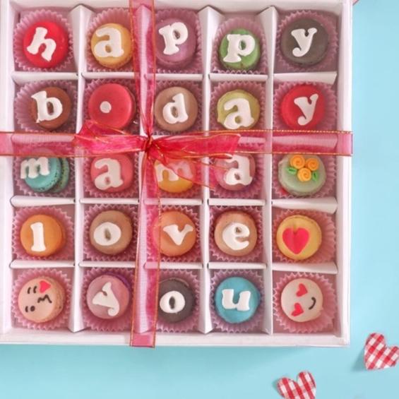 

✩ BABY MACARON GIFT 25PCS, HADIAH UNIK MACARON ❅