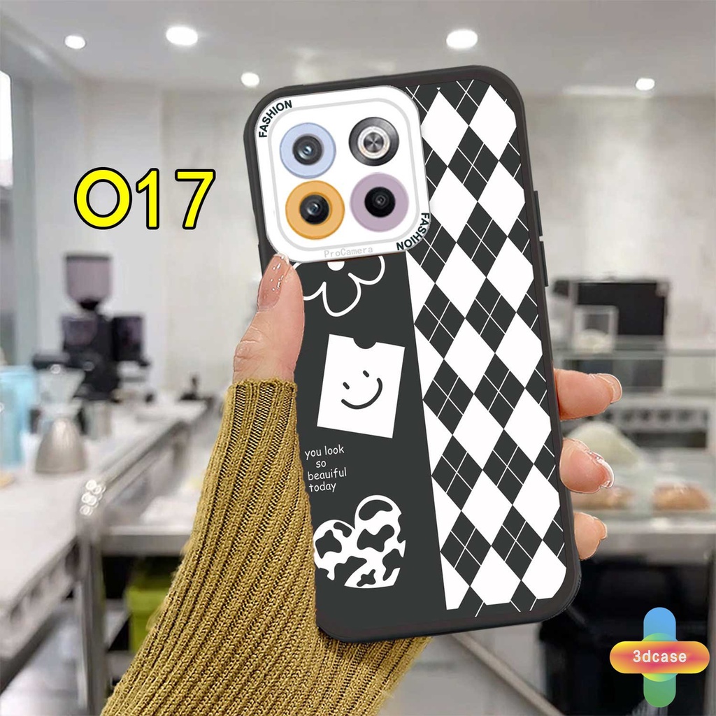 OPPO A54 A15 A5S A3S A16 A95 A7 A5 A9 A31 A53 2020 A12 A1K A16K A54S Reno 4 5F 4F A74 A15S A52 A11K A92 A35 A11 A93 A32 A72 A94 A53S F17 PRO A16S A12S papan Catur Diamond Grid Little Monsters Wavy Edge Soft Case