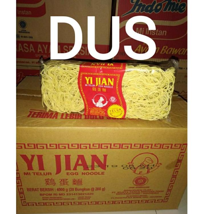 

❃ Mie Telur Yi Jian Kecil isi 20pcs Per-Dus ✤