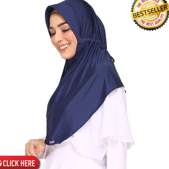 Terpercaya Elzatta Hijab Instan Serut Belakang Zaria Sahara