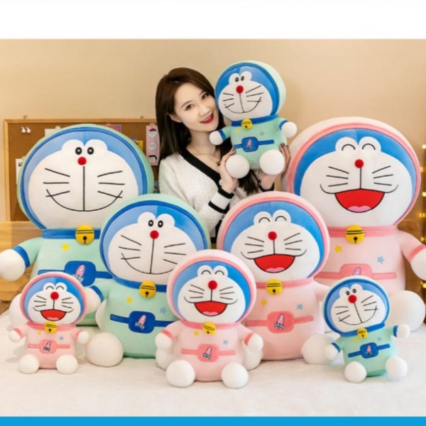 

Dijual Boneka doraemon kostum tertawa bahagia bahan plush - 30cm Pink Murah