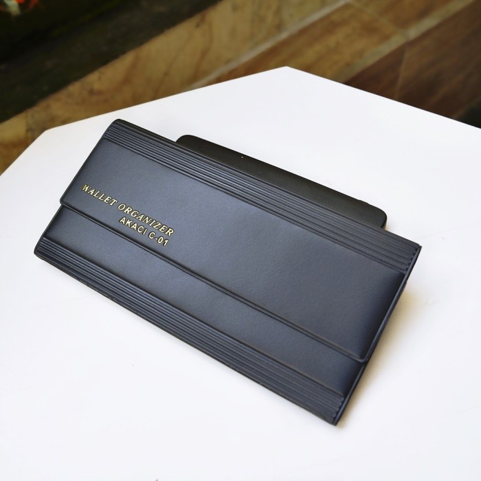 Dompet Akaci 6455 Ori Wallet Organizer Dompet Disiplin Uang Harian Pintar