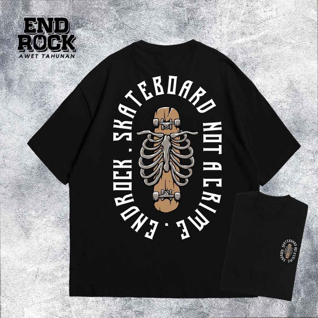 Kaos Oversize Original Endrock Tema Slats Skate