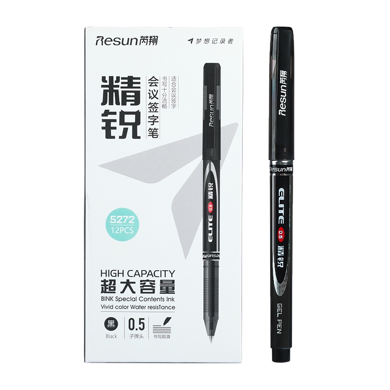 HAPPY TIME RH5272 PUPLEN GEL FELT TIP PEN 0.5 MM PEN TINTA PERLENGKAPAN KANTOR DAN SEKOLAH