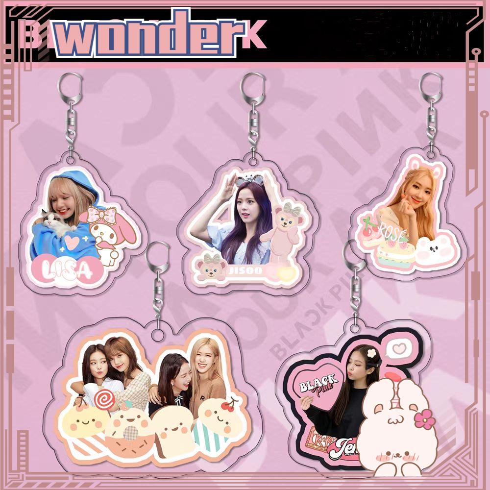 Wonder Pendant Blackpink Akrilik Transparan Humanoid Blackpink