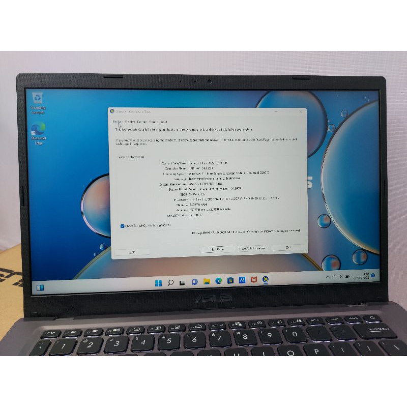 LAPTOP ASUS X415EP_X416EP i5  gen 11th