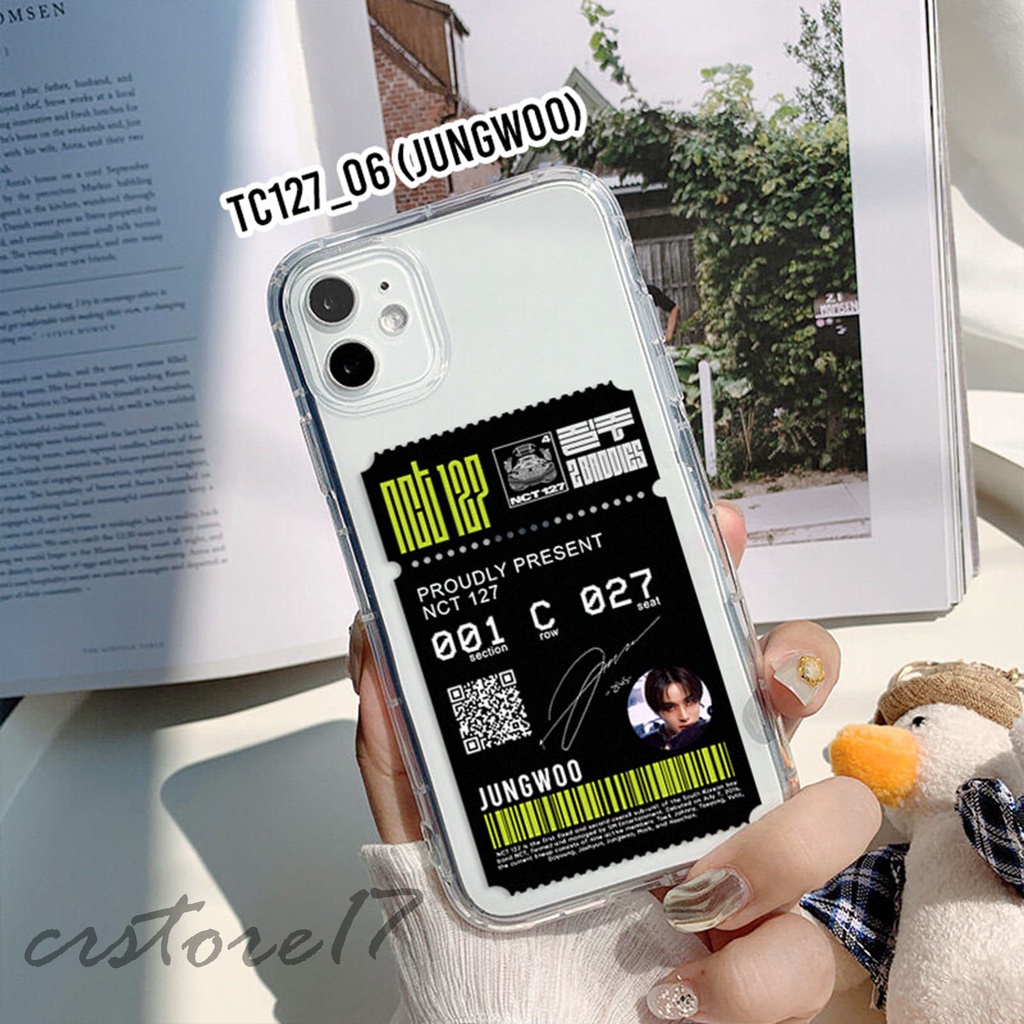 CUSTOM CASE DESAIN NCT 127 / MOTIF KPOP BOYBAND KOREA NCTZEN KODE TC127 CASING SOFTCASE ANTICRACK / 