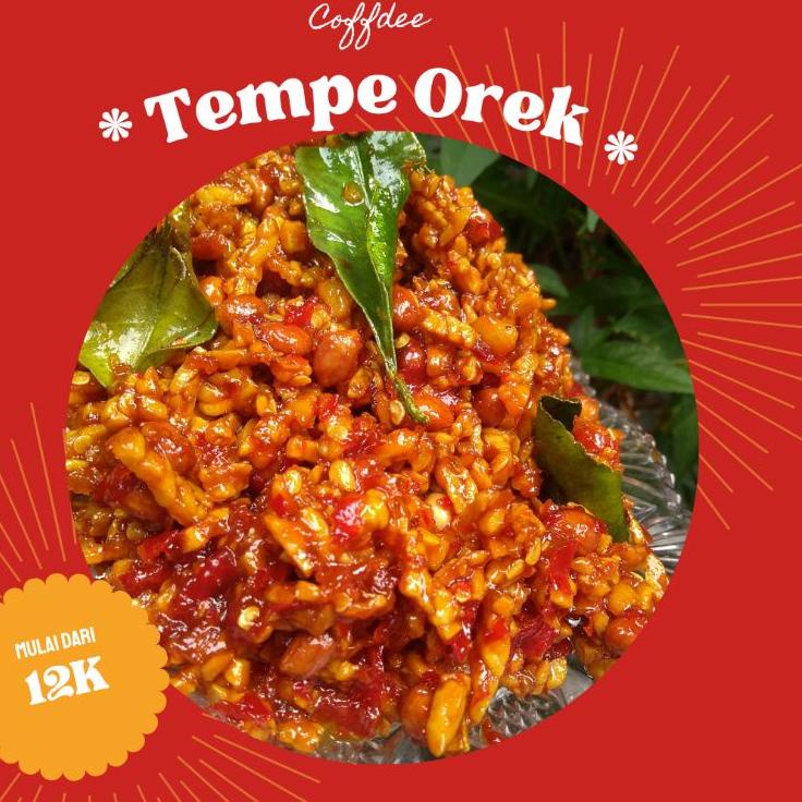 

❤[PROMO MURAH!!!]❤ Orek Tempe Balado - Kering Tempe Pedas Manis