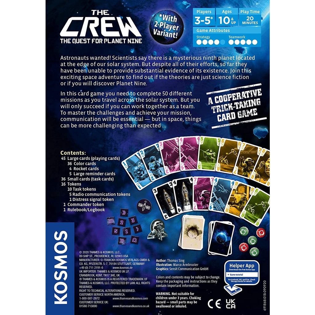 The Crew: The Quest for Planet Nine Board Game