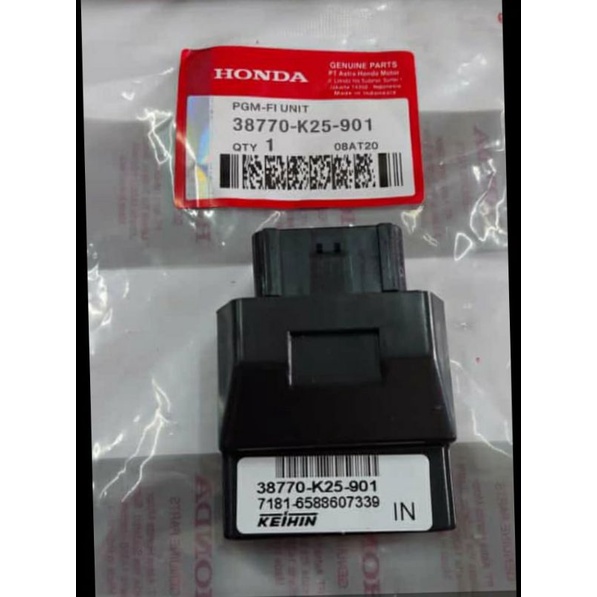 ECU PGM FI-K25 2013-2014 HONDA BEAT FI STATER KASAR