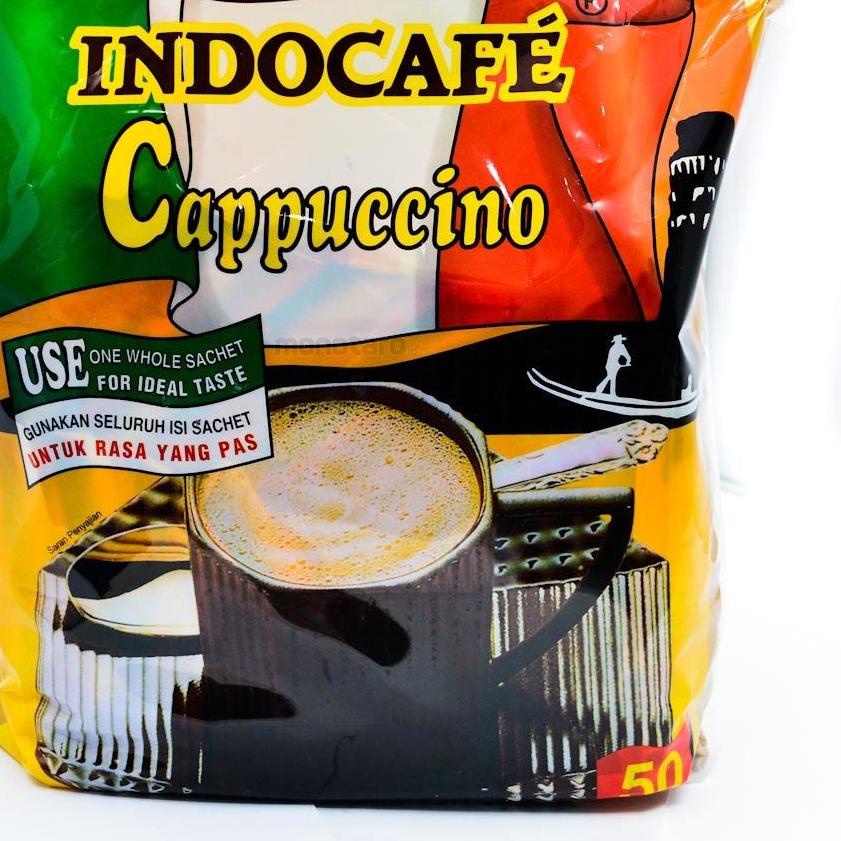 

☞ INDOCAFE CAPPUCCINO (25 GRAM X 50 SACHET) ➮