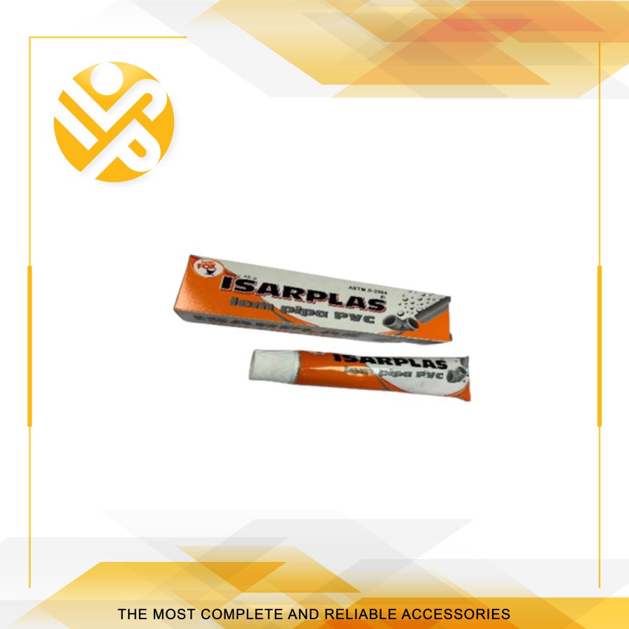

Lem Pipa Isarplas 45 Gram / Lem Pipa PVC