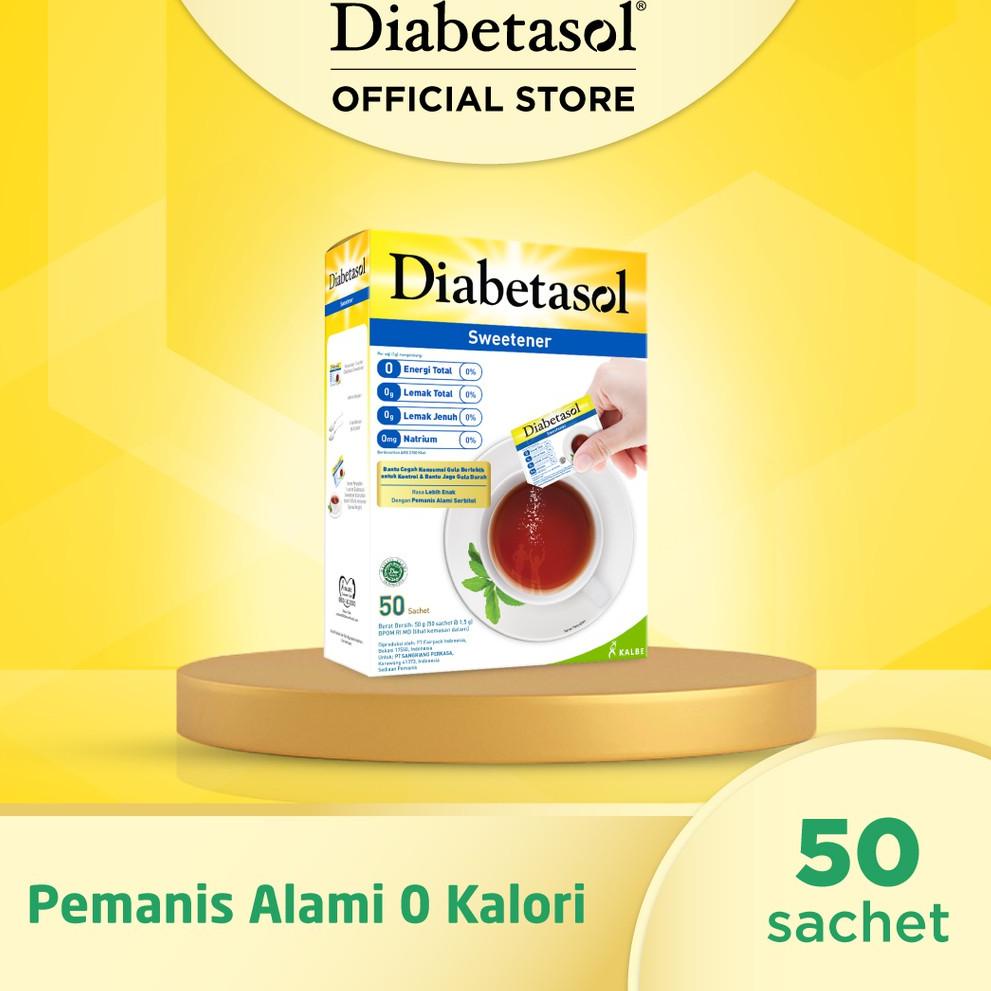 

Terkini Diabetasol Sweetener No Calories 50x1.5g 01S