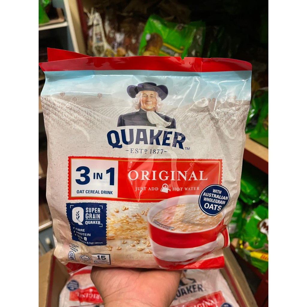 

✨NEW✨ -QUAKER 3in1 ORIGINAL Malaysia- 1.1.23