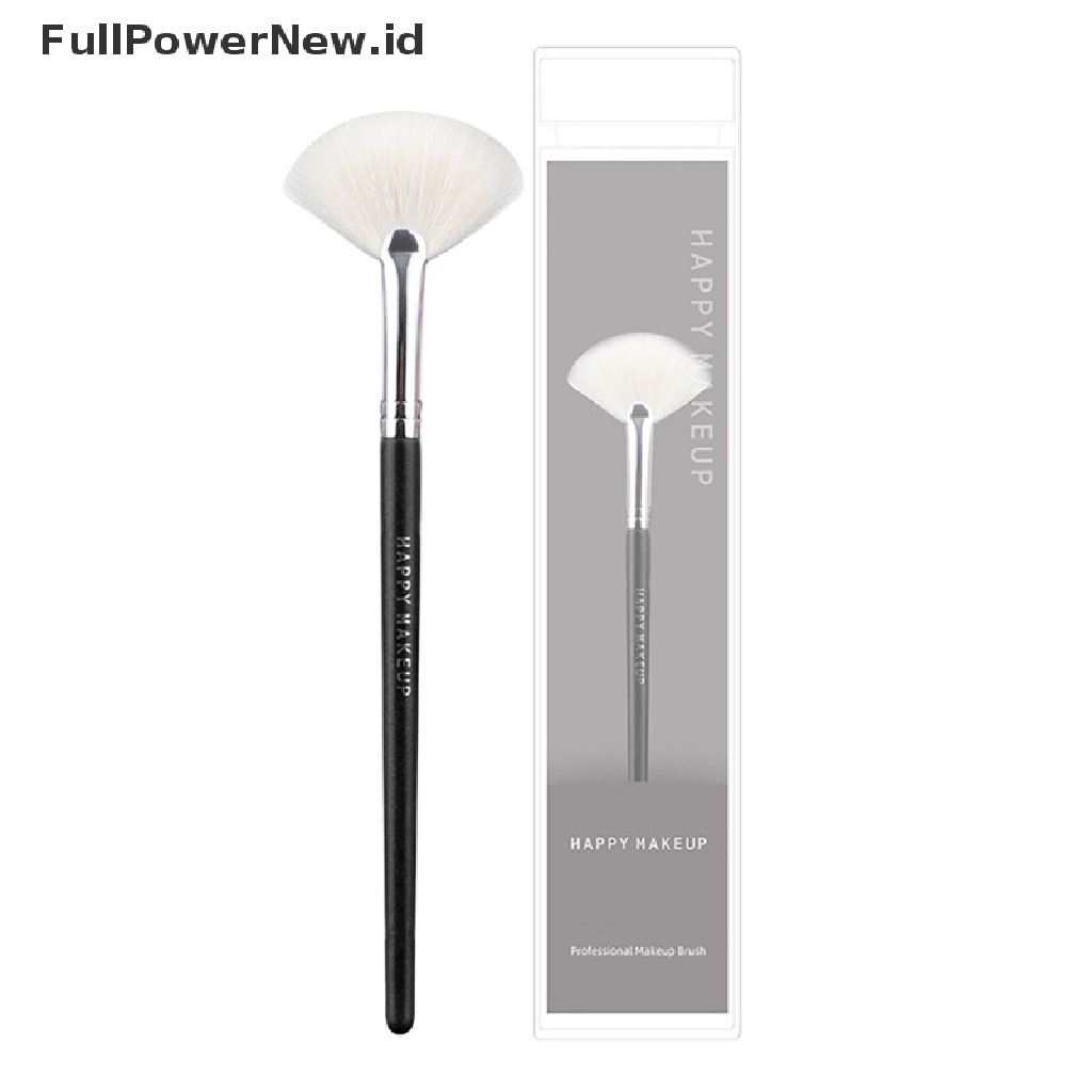 Power Sikat Makeup Setengah Lingkaran Lembut Rambut Persia Brush Foundation Highlight Kecil ID