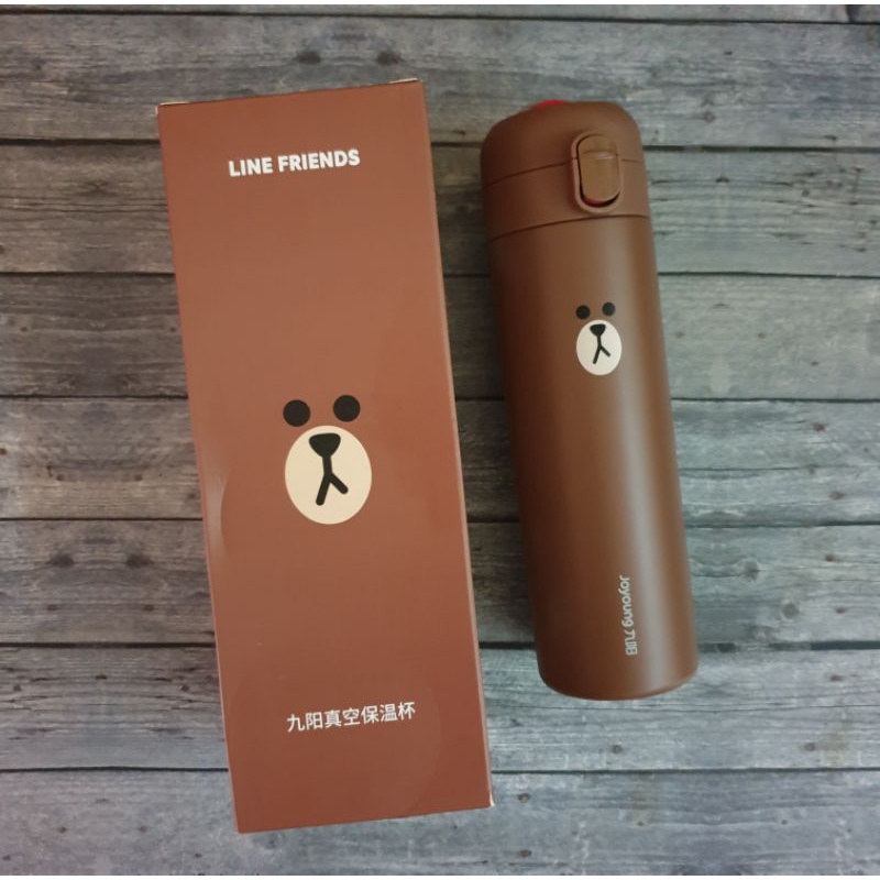 Joyoung Vacuum Bottle Sally Brown Botol Minum Anak Singapore