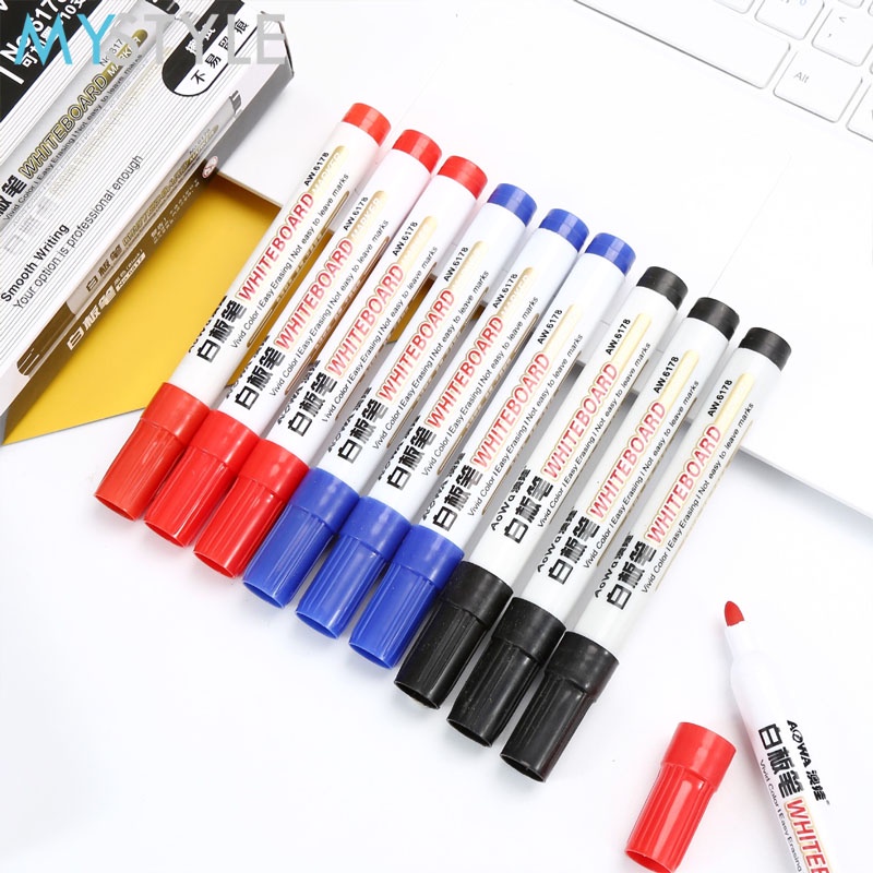 HAPPY TIME AW6178 SPIDOL WHITEBOARD MARKER SPIDOL PAPAN TULIS SPIDOL BERBAGAI WARNA