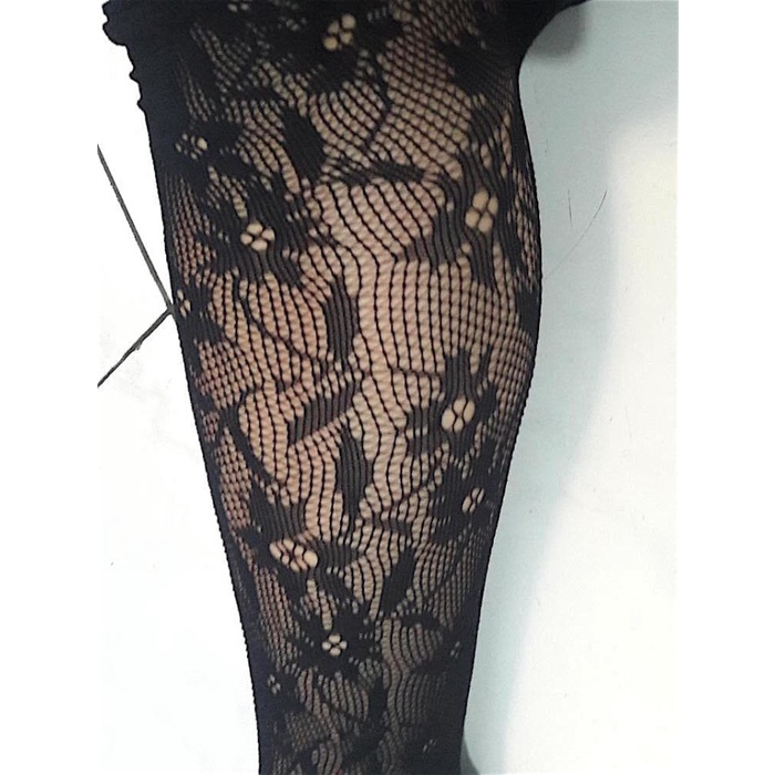 STOCKING JARING MOTIF KEMBANG