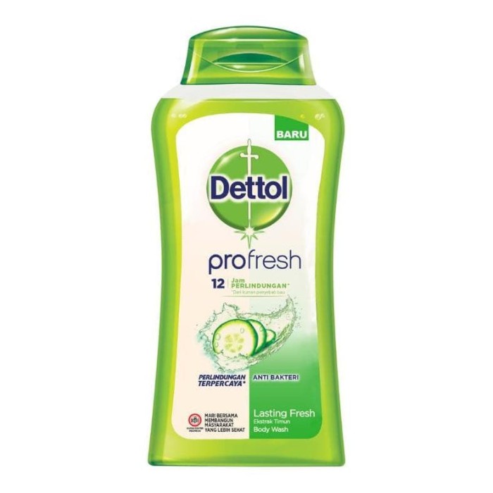 DETTOL BODY WASH 300 BOTOL LASTING FRESH