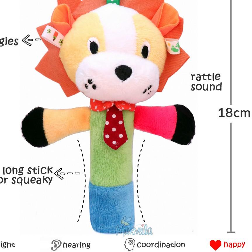 ۩ Marveila Rattle Squeeze Stick Taggies ➽