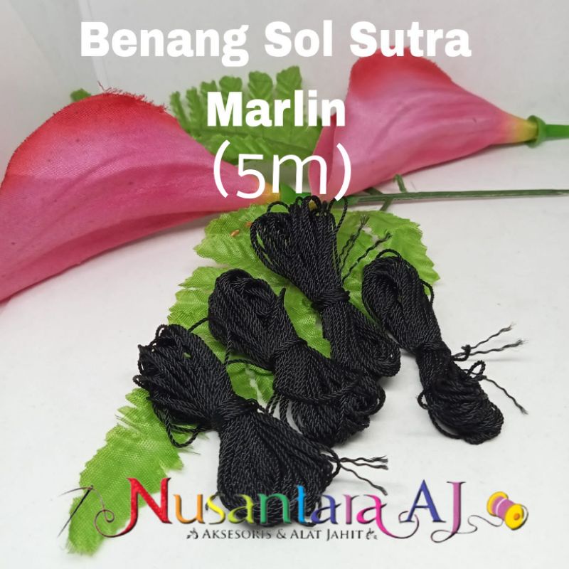 Benang Nilon Sutra merek marlin (5m)